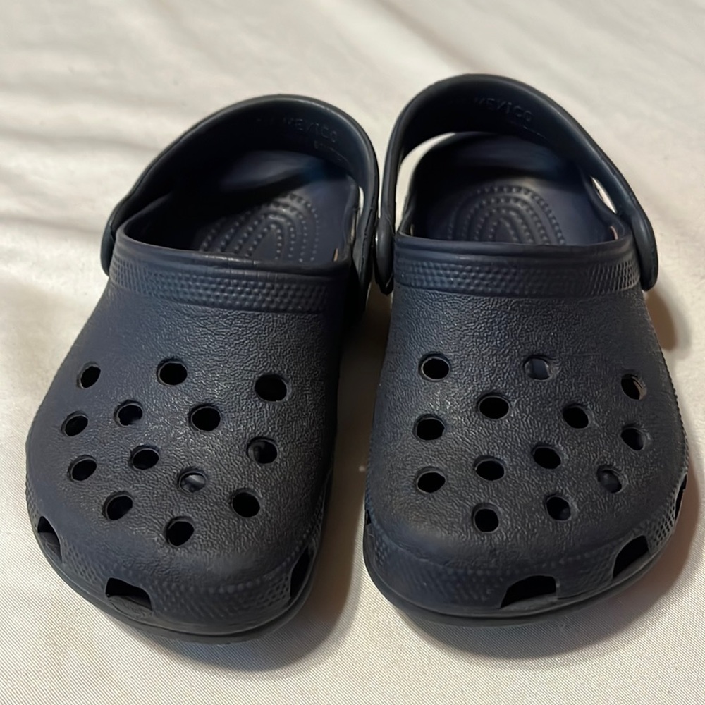 Classic Dark Navy Blue Crocs